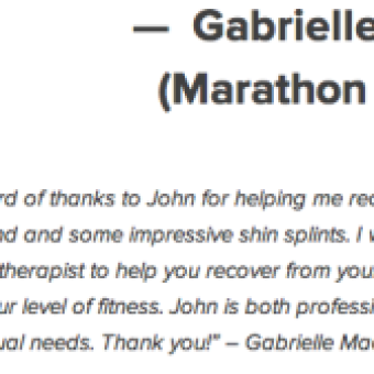Gabrielle Mackle Marathon Runner