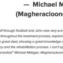 Michael Metzger Magheracloone GAA