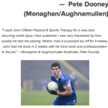 Pete Dooney Monaghan Aughnamullen